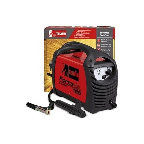 Saldatrice INVERTER ad elettrodo 80 Amp Telwin - Force 125