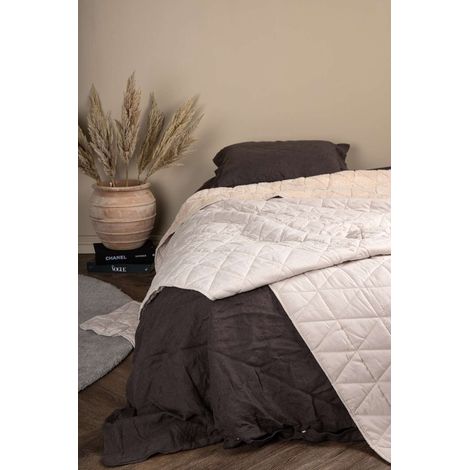 Nilla couvre-lit 150x250cm beige.