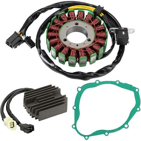Pièces de moto compatibles avec SV650, SV650S, DL650, V-Strom, SV 650, DL 650, 650S : Bobine de stator d'alternateur 32101-17G00 32101-17G01 (1/5)