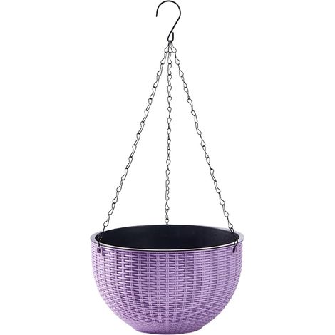Jardinières suspendues en rotin, paniers pour plantes d'intérieur et d'extérieur, maison, jardin (1/5)
