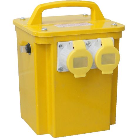 Oypla 3.3KVA Site Transformer 110V Twin Outlet 16 AMP KVA 3.3 (1/5)