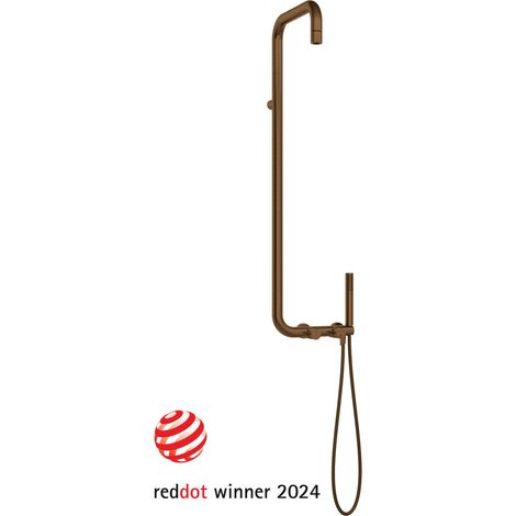 Deante Douche Plafonnier Silia - Bronze Foncé - Design Moderne - Confort Optimal et Élégance (1/4)
