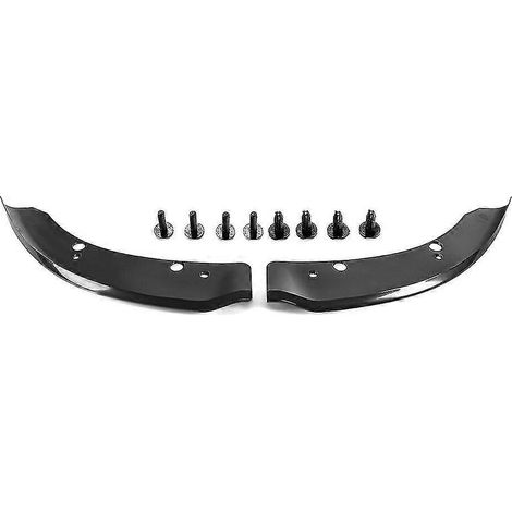 Bracingo Frontstoßstangen-Splitter-Schutzlippe, Diffusor-Schutzabdeckung, passend für Dodge Charger SRT Scat Pack 2015-2019 – Schwarz