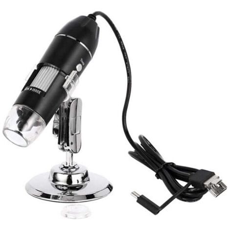 BARKBUSTERS Microscope Numérique USB 1600X Portable pour Soudure et Réparation Téléphone avec LED (1/4)