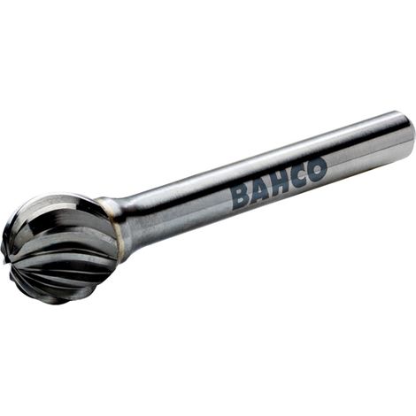 Bahco Hartmetall-Rotorfräser für Edelstahl, Kugelform, 40 mm (1/4)
