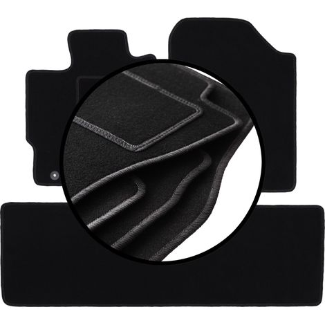 Komplettset Veloursmatten für: Toyota Yaris III Benzin (2011-2019) (1/5)