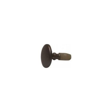 BOUTON HORLOGE X1 GRIS METAL, Four - Cuisinière, XZ2E00001