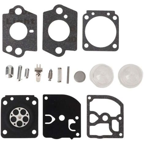 Kit Réparation Carburateur Pompe Amorçage Joint Carburateur Compatible Stihl HS45 FS38 FS55 Tondeuse Gazon