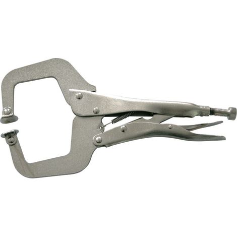 Pinza Mega tipo C 280 mm niquelada ajustable