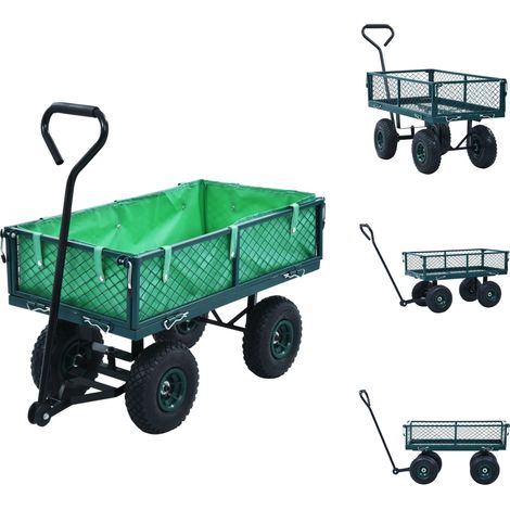 Rollwagen & Sackkarren - Living Gartenwagen Grün 250 kg