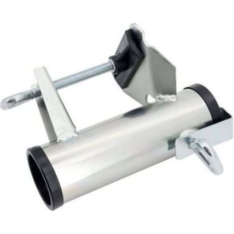Support Pour Parasol - En Acier - Pour Balcon Avec Balustrade Jusqu'à 5 Cm D'épaisseur - Fixation Sans Perçage - 1 Pièce (1/5)
