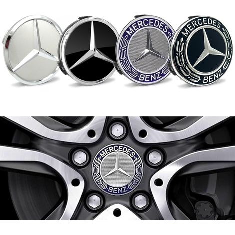 Mercedes-Benz Radnabenkappen / Radembleme – 4er-Set (1/5)