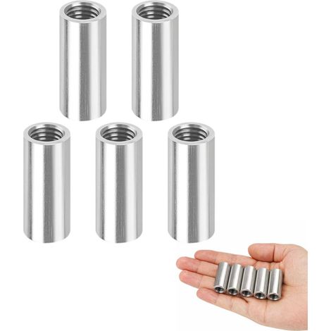 Raccord fileté M12×40 mm en Acier Inoxydable – 5 pièces, allonge de Tige Robuste (1/5)