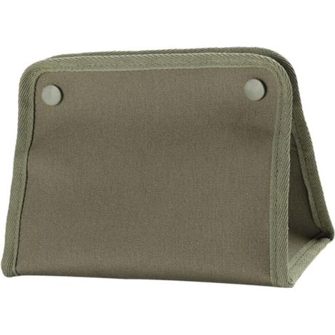 Aufbewahrungsbox für Taschentücher, Stoffserviette, Wander-Taschentücher, tragbarer Outdoor-Serviettenhalter, Camping-Serviettenhalter, Büro-Serviettenhalter, Stoffhalter, Armeegrün (1/5)