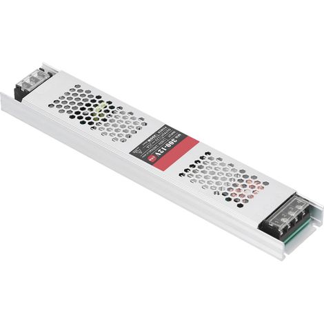 Alimentation LED 12V 300W, transformateur ultra-plat longue bande, bloc d'alimentation industriel (1/5)