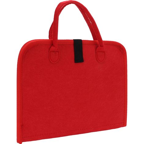 Coffret de rangement pour peinture diamant, tissu en fibre chimique, pochette transparente OPP, rouge, AA995, organiseur de perles avec sachets classificateurs (1/5)