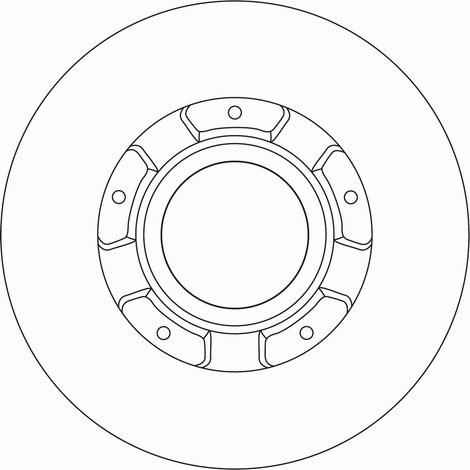 DISQUE DE FREIN ARRIÈRE DF6963S TRW