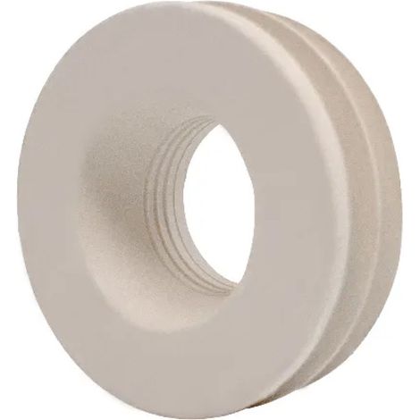 MORSETTO IN GOMMA BIANCA PER WC ø60x30