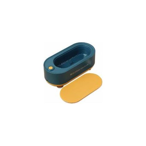 350ml Nettoyant pour Lunettes Bain à ultrasons pour Lunettes Bijoux Montres Bagues Colliers Rasoirs Prothèses (Color : Blue) (1/4)