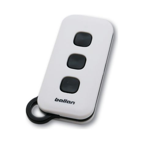 Radiocomando originale BALLAN IDEA TMB (LED ROSSO) 433,92 MHz Rolling Code 3 TASTI