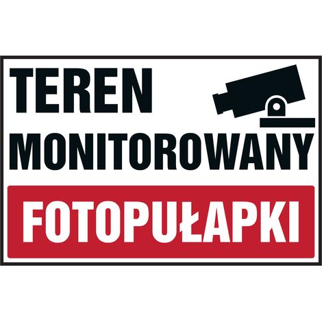Área monitoreada - CÁMARAS TRAMPAS - Tablero PVC - p