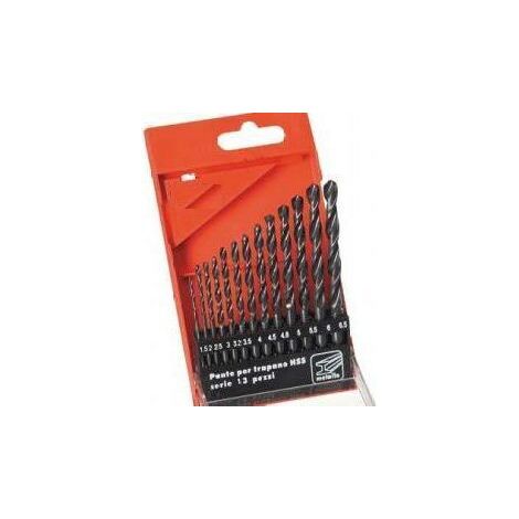 Punte per metallo HSS - TIN 13 pezzi