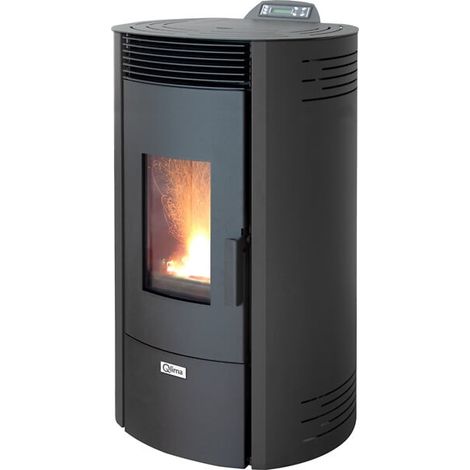Poêle à granulés Ronda 110 S-Line Smart - Noir - 10,3kW (1/2)