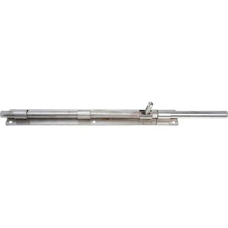 Loquet en Acier Inoxydable Résistant à L'usure, Verrou Coulissant Facile à Installer pour Porte et Fenêtre, pour Maison et Hôtel, Finition Argentée (1/5)