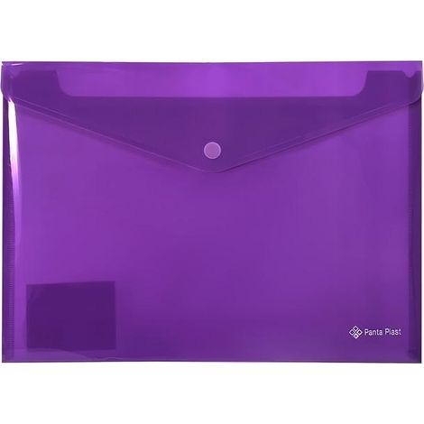 Sobre A4 de color morado neón