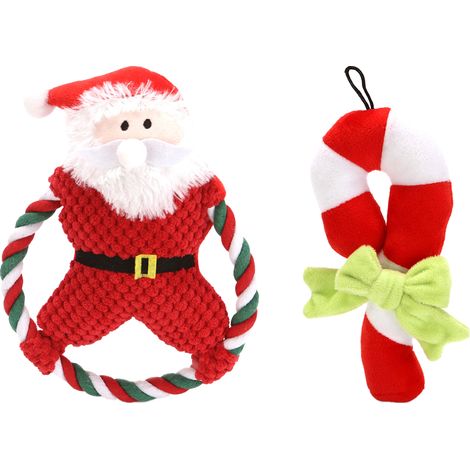 Jouet En Peluche Pour Chien - Jouet À Mâcher Interactif Pour Chiots Et Chiens De Taille Petite À Moyenne - Lot De 3