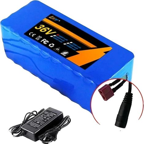 Batterie Lithium, 36V, Capacité 60000mAh, T-prise-DC (1/2)