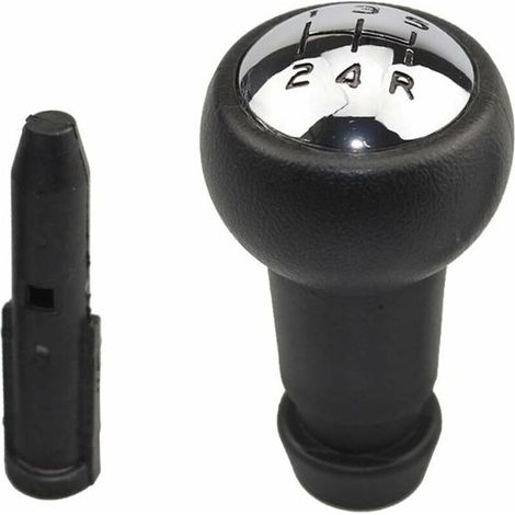5 Leva del cambio, Pomello del cambio manuale, Adatto per Peugeot 206 207 307 (1/5)