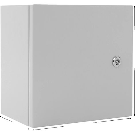 Boîte de jonction électrique, classée IP65, montable sur mur, 30x30x20cm (1/2)