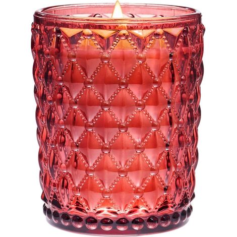 Duftkerze mit Holzdocht Dunkle Rose & Amber 500g Sojawachs 100h Brenndauer