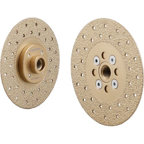 Disque diamanté à tronçonner et à meuler Ø115mm M14