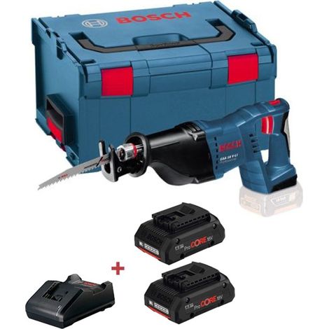 Bosch GSA 18V-LI 18v Reciprocating Sabre Saw GSA18V-LIN Lboxx + 2 x 4ah ProCore (1/5)