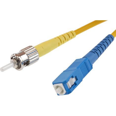 Câble fibre optique RS PRO 1m Avec connecteur / ST, OS1 Mono-mode ( Prix pour 1 )