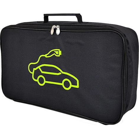 Ladekabeltasche für Elektrofahrzeuge, wasserabweisende, robuste Tasche für Ladekabel, tragbare Aufbewahrungstasche für Ladekabel, E-Auto, für Starthilfekabel, Schläuche, Kabel (1/5)