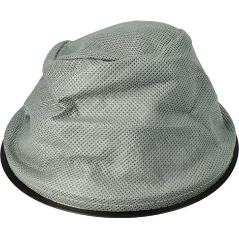 Filtre à sac compatible avec Kaminer aspirateur à cendres 10L/15L aspirateur de cheminée - Filtre de rechange, lavable, noir / (1/5)