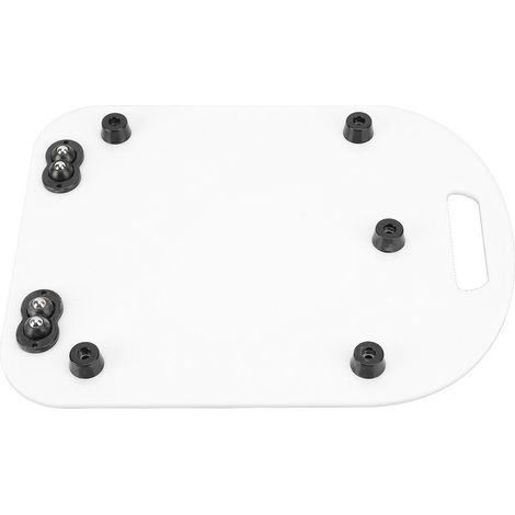 Plateau coulissant pratique, élégant appareil de comptoir de cuisine, curseur avec poignée et coussinets de protection pour mélangeur TM5 TM6 blanc (1/5)