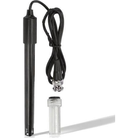pH-Sonde für Schwimmbäder, pH-Elektrode 0-14 mit BNC-Anschluss, hohe Präzision, für Aquarien, Schwimmbäder, Labore, Hydrokultur (1/5)