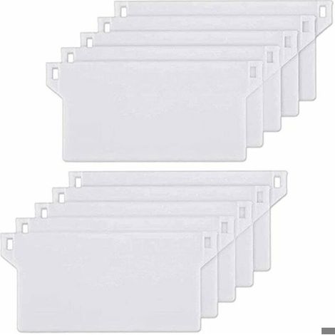 10pcs Plaque de Lestage Store Californien Poids Lest Stores Verticaux Plaque Lestage Store Lamelle Verticale 127mm Pièce Rechang (1/5)
