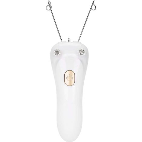 Épilateur électrique à fil de coton pour l'épilation du visage, des lèvres et du menton-AquaForge