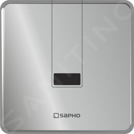 Sapho - Plaque de déclenchement automatique, inox PS002 (1/4)