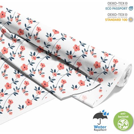 TESSUTI DECORATIVI PER ESTERNI OXFORD - Motivo Fiori I DX5101 (1/5)