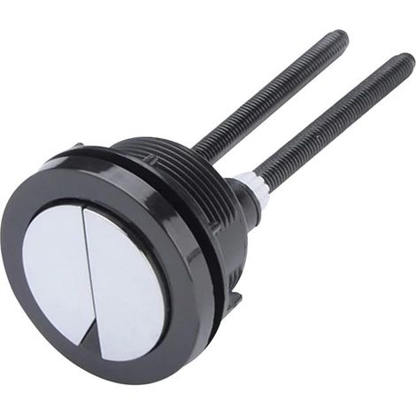 Toilet flush button, round double flush button, toilet tank flushing accessories, 48×57 mm (1/5)