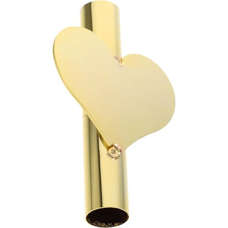 Vase suspendu en métal, motif cœur, 10, 8 x 6, cm, idéal (1/5)