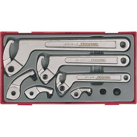 Teng Tthp08 8 Piece Hook & Pin Wrench Set (1/3)