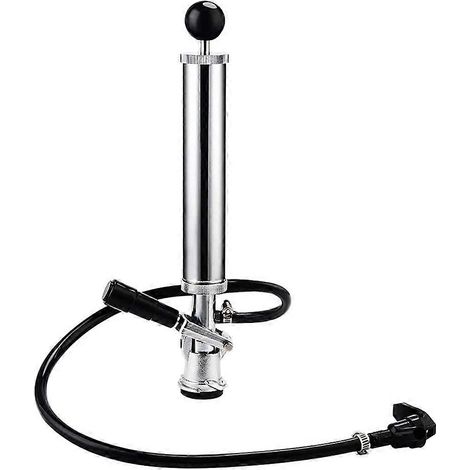 Pompe à bière pour fût de 8 pouces, robinet de fût, système D, pompe de fête pour fût Sankey US, robinet de fût avec sonde et coupleur en acier inoxydable. (1/5)