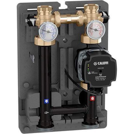 Gruppo di distribuzione diretta per impianti di riscaldamento Caleffi 16560 1" - UPML 25-105 (1/2)
